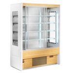 Espositore murale - Versione con porte scorrevoli - Lunghezza 1100 mm - immagine 2