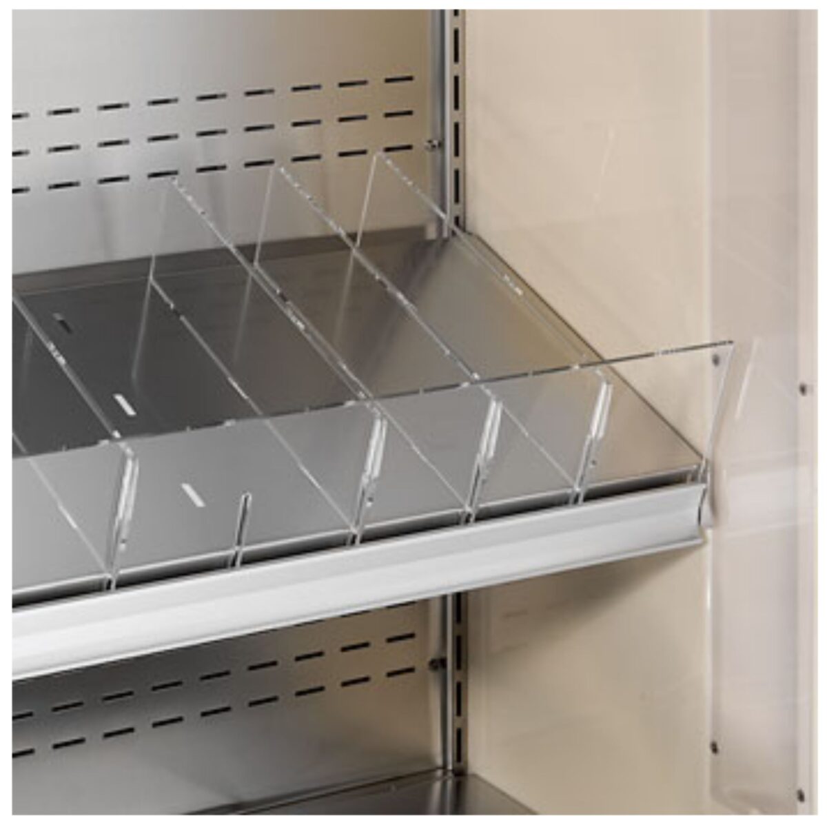 Espositore murale - Con ripiano inclinabile - Lunghezza 1100 mm - immagine 6