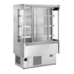 Espositore murale - Versione con porte scorrevoli - Lunghezza 1100 mm