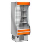 Espositore murale - Con ripiano inclinabile e porte scorrevoli - Lunghezza 800 mm - immagine 2