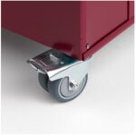 Espositore murale - Versione con spalle illuminate a LED - Con ripiano inclinabile - Lunghezza 800 mm - immagine 9