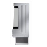 Espositore murale - Versione spalla con cremagliere - Lunghezza 1100 mm - immagine 2