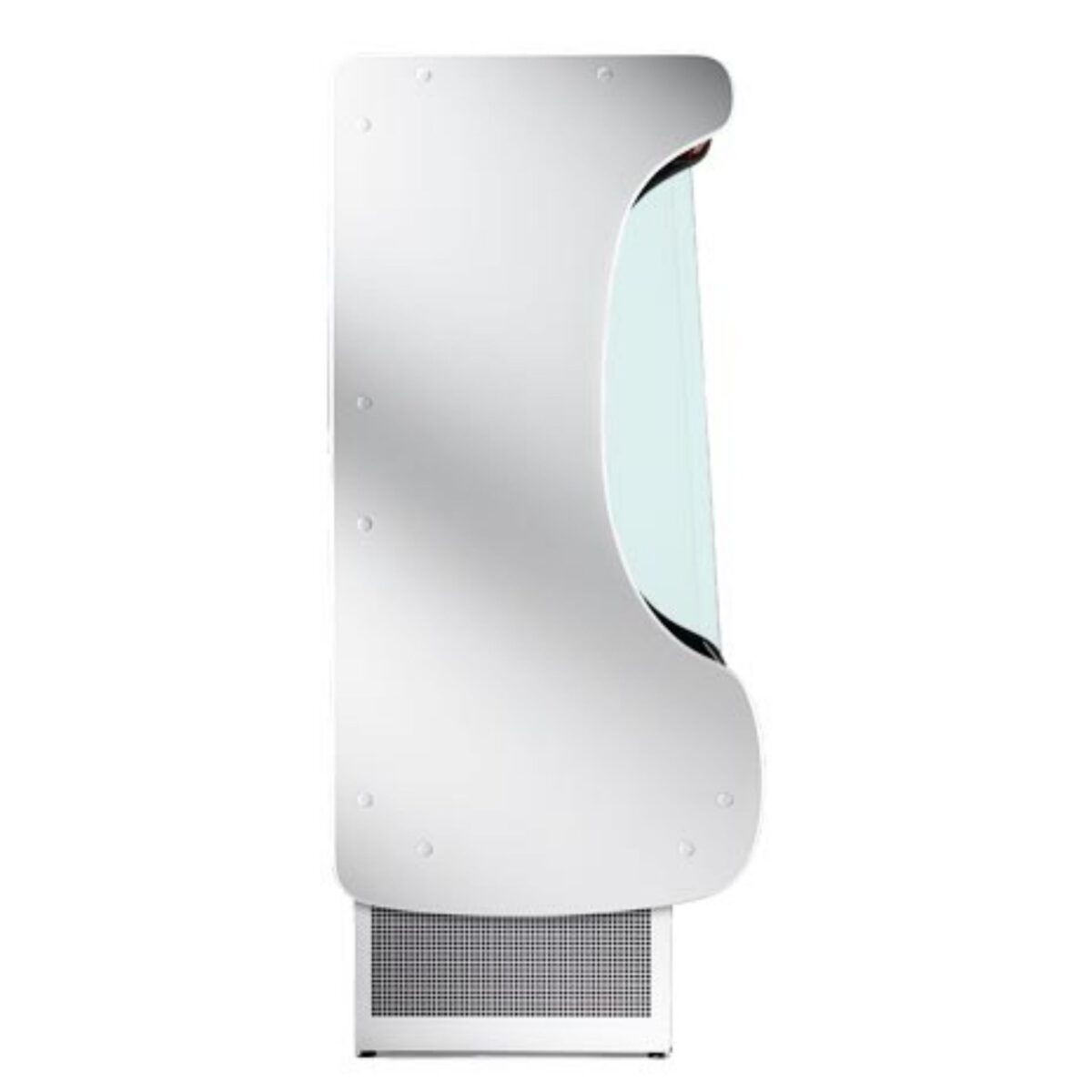 Espositore murale - Con ripiano inclinabile e porte scorrevoli - Lunghezza 800 mm - immagine 3