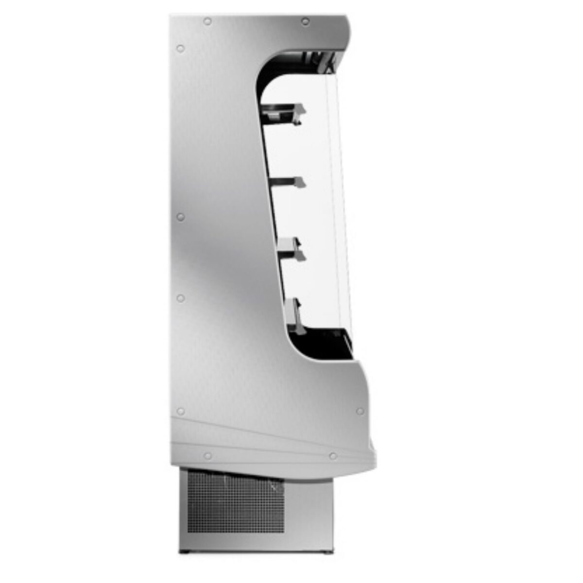 Espositore murale - Versione frutta con specchio - Lunghezza 1600 mm - immagine 4