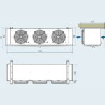 Motore Remoto Trifase per Cella BT (-25/-18°C) - Volume 35,6 m³ - immagine 4