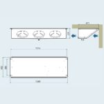 Motore Remoto Trifase per Cella TN (-5/+5°C) - Volume 49,2 m³ - immagine 3