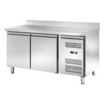 Banco refrigerato ventilato pasticceria con alzatina Temperatura -2 ÷ +8°C mm 1510x800x950h