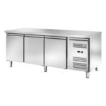 Banco refrigerato ventilato pasticceria Temperatura -2 ÷ +8°C mm 2020x800x850h