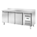 Banco refrigerato ventilato GN1/1 con alzatina Temperatura -2 ÷ +8°C mm 1795x700x950h
