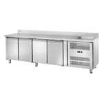 Banco refrigerato ventilato GN1/1 con lavello Temperatura -2 ÷ +8°C mm 2500x700x960h