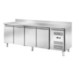 Banco refrigerato ventilato GN1/1 con alzatina Temperatura -2 ÷ +8°C mm 2230x700x950h