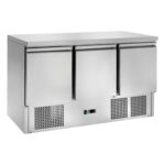 Saladette refrigerata statica GN1/1 Temperatura +2 ÷ +8°C mm 1365x700x850h