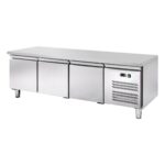 Banco refrigerato ventilato GN1/1 h=650 Temperatura -2 ÷ +8°C mm 1795x700x650h