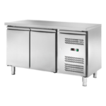 Banco refrigerato ventilato GN1/1 Temperatura -2 ÷ +8°C mm 1360x700x850h 2 Cassetti