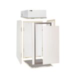 Minicella 1400L in Lamiera Preverniciata Bianca LxPxA 1000x1000x2120 mm - immagine 2