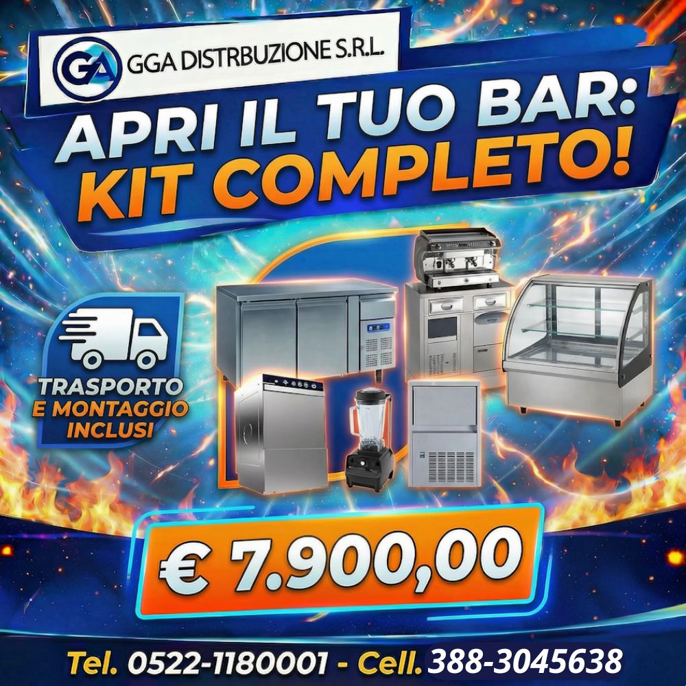 4 fuochi con forno (18) Kit Apertura Bar - immagine 1