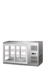 Frigo sopra banco 3 lati vetro +3 °C / +8 °C