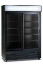 Frigo bibite doppia porta scorrevole ventilato. 0 °C / +10 °C