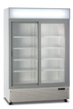 Frigo bibite doppia porta scorrevole ventilato 0 °C / +10 °C