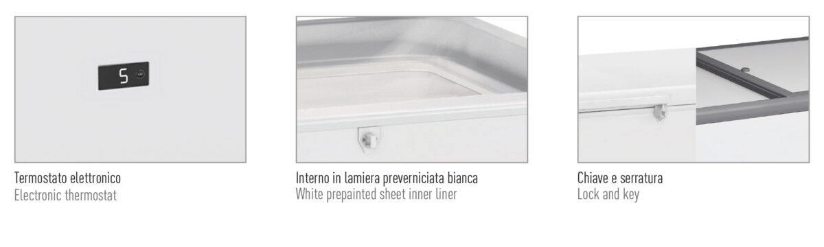 Pozzetto statico con porta cieca scorrevole +2 °C / +8 °C - immagine 2