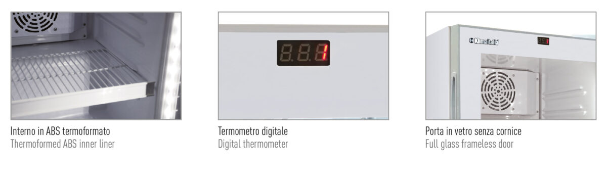 Frigo bibite sopra banco statico con agitatore 0 °C / +10 °C - immagine 2
