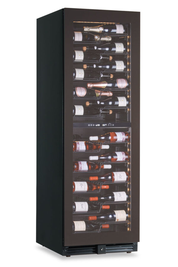 Frigo vini ventilato doppia zona di temperatura +2 °C / +20 °C