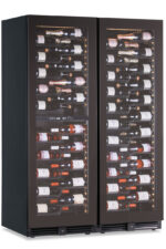 Frigo vini doppia porta 3 zone di temperatura, ventilato +2 °C / +20 °C