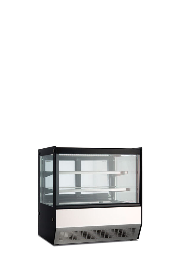 Vetrina sopra banco snack/pasticceria, porte scorrevoli 0 °C / +18 °C