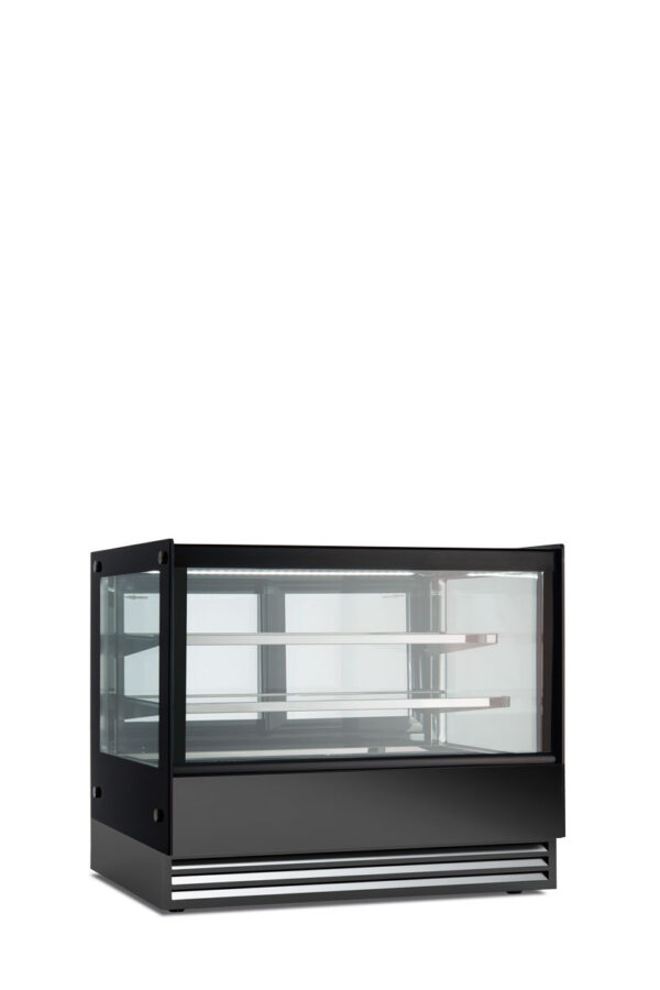 Vetrina sopra banco snack/pasticceria, porte scorrevoli 0 °C / +18 °C