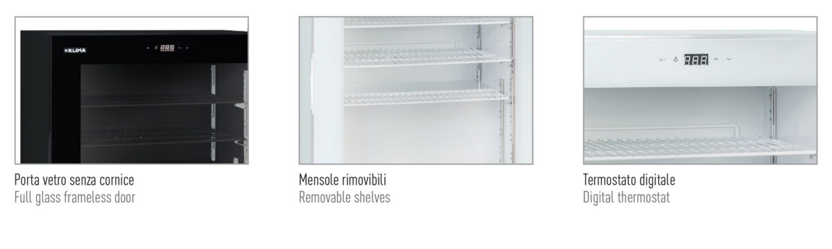 Freezer sopra banco statico con agitatore -23 °C / -18 °C - immagine 2