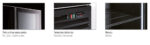 Frigo bibite doppia porta ventilato 0 °C / +10 °C - immagine 2