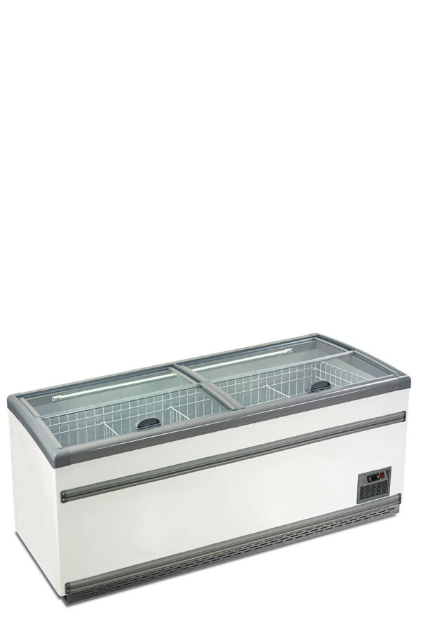 Isola statica con sbrinamento automatico - vetro piatto -21 °C / -18 °C