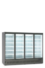 Armadio murale quattro porte ventilato. Temperatura normale +1 °C / +10 °C
