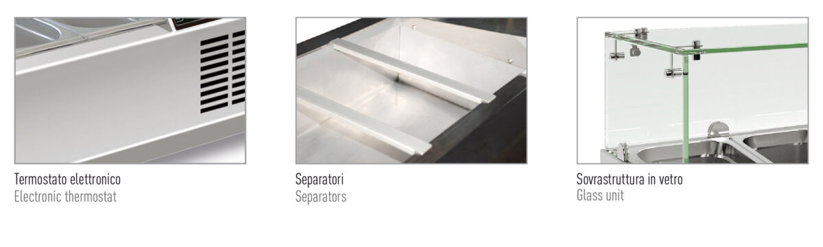 Vetrina refrigerata statica +2 °C / +8 °C - immagine 2