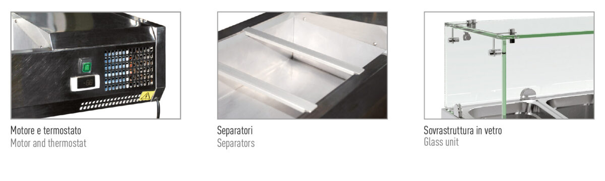 Vetrina refrigerata statica +2 °C / +8 °C - immagine 2