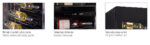 Frigo vini doppia porta 3 zone di temperatura, ventilato +2 °C / +20 °C - immagine 2