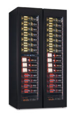 Frigo vini doppia porta 3 zone di temperatura, ventilato +2 °C / +20 °C