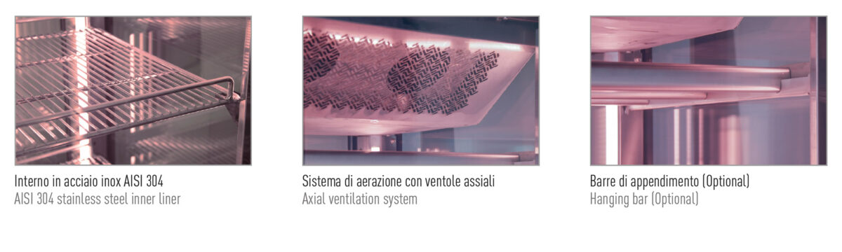 Frigo vetrina per conservazione ed esposizione carne -1 °C / +5 °C - immagine 2