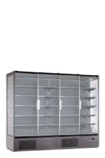 Armadio murale tre lati vetro quattro porte ventilato Temperatura normale +1 °C / +10 °C