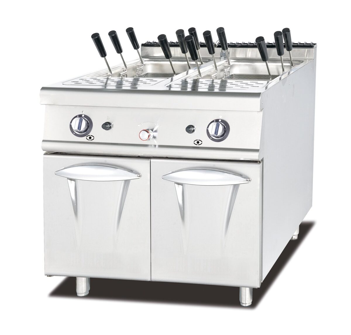 Cuocipasta doppio Cuocipasta doppia vasca 24+24 Lt Lunghezza 800 -Serie 700 - immagine 1