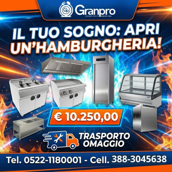 Kit Apertura Hamburgheria