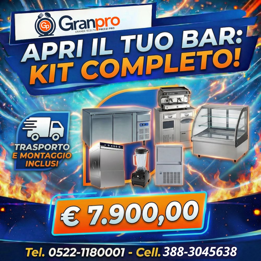 4 fuochi con forno (19) Kit Apertura Bar - immagine 1