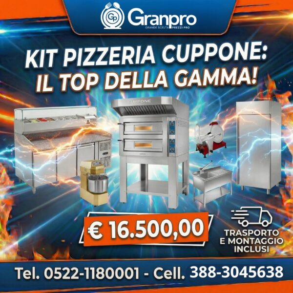 Kit Pizzeria Forno Cuppone