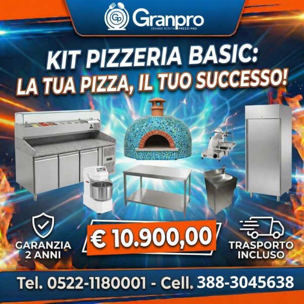 KIT PIZZERIA BASIC  TEL : 0522-1180001 CELL : 388-3045638