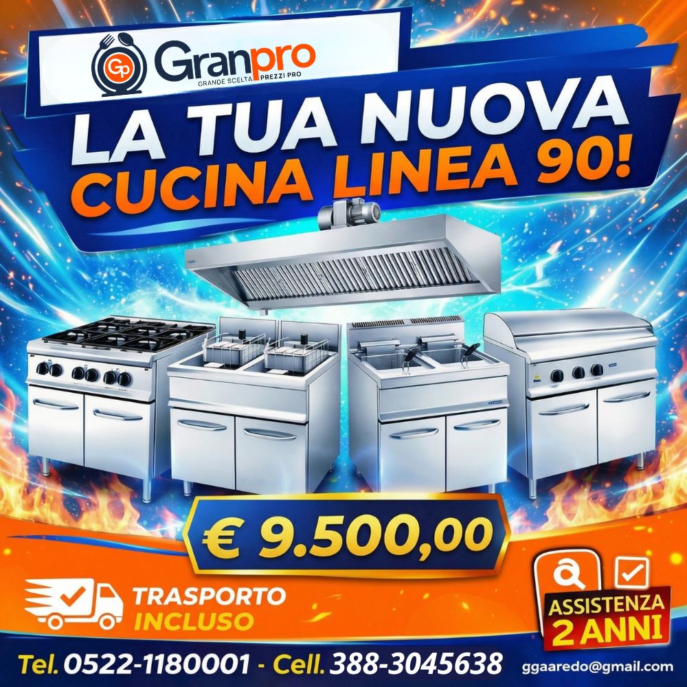 4 fuochi con forno (7) KIT CUCINA COMPLETA LINEA 90 TEL : 0522-1180001 CELL : 388-3045638 - immagine 1